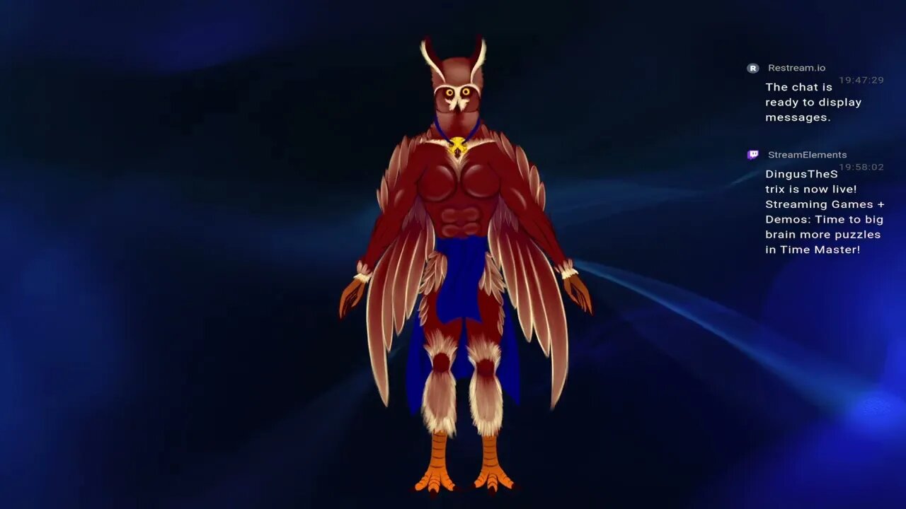 OWL VTUBER BIG BRAINS MORE PUZZLES IN TIME MASTER!