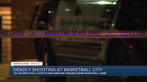 Deadly shooting at Basketball City in Roseville