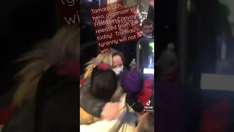 Tamara Lich, organizer of Canada Freedom Convoy released from jail. Trudeau has lost.