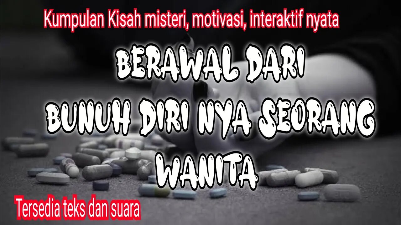 #KISAHNYATA MISTERI WANITA BUNUH DIRI