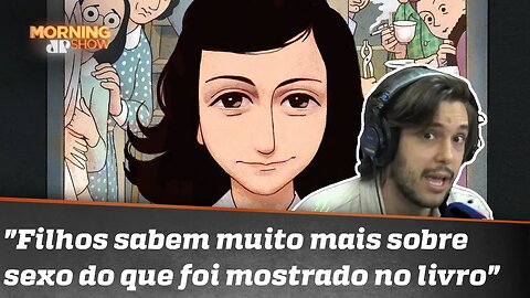 Pais de alunos veem erotização de Anne Frank em livro