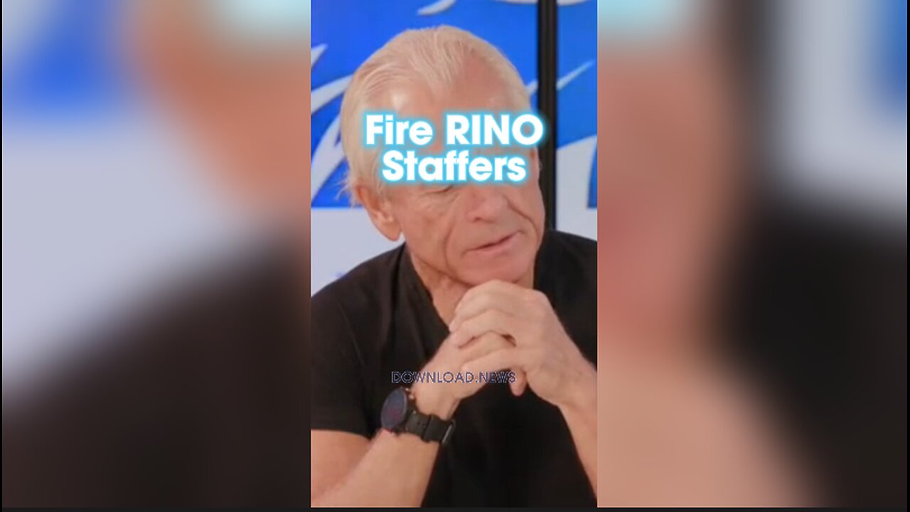 Peter Navarro & Rep Rosendale: Johnson Has To Fire His RINO Staffers Before He's Fired - 1/19/24