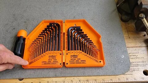 Nice little kit to have around, HORUSDY 30 Piece Hex Key Set