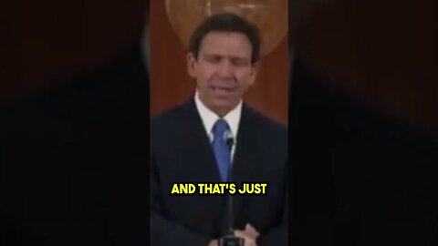 DeSantis just can't handle it, massively triggered again #shorts