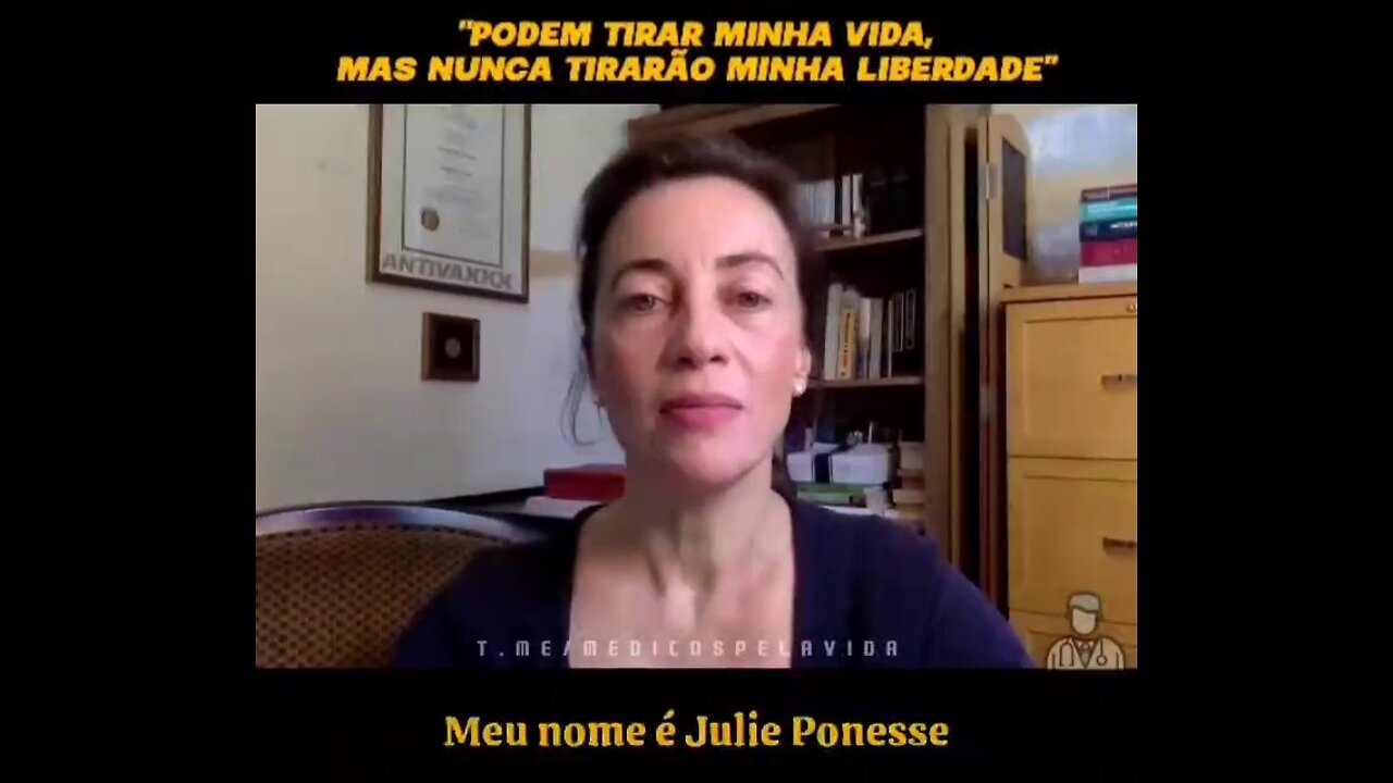 Julie Ponesse - "I got fired for not take the vaccine!"