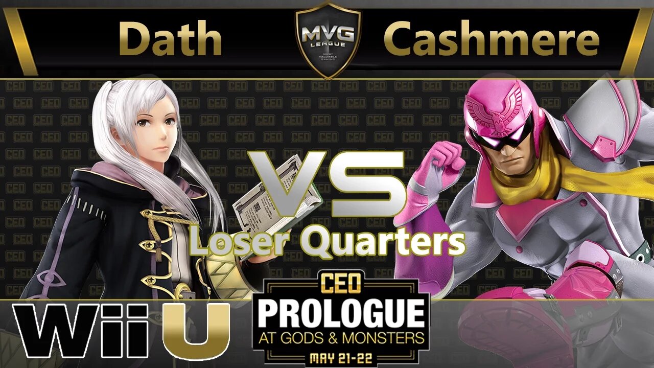 Dath (Robin) vs. Cashmere (C. Falcon) - Losers Quarters - CEO Prologue