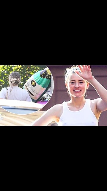 BREAKING! | Amber Caught Celebrating Johnny Depp's MONEY!