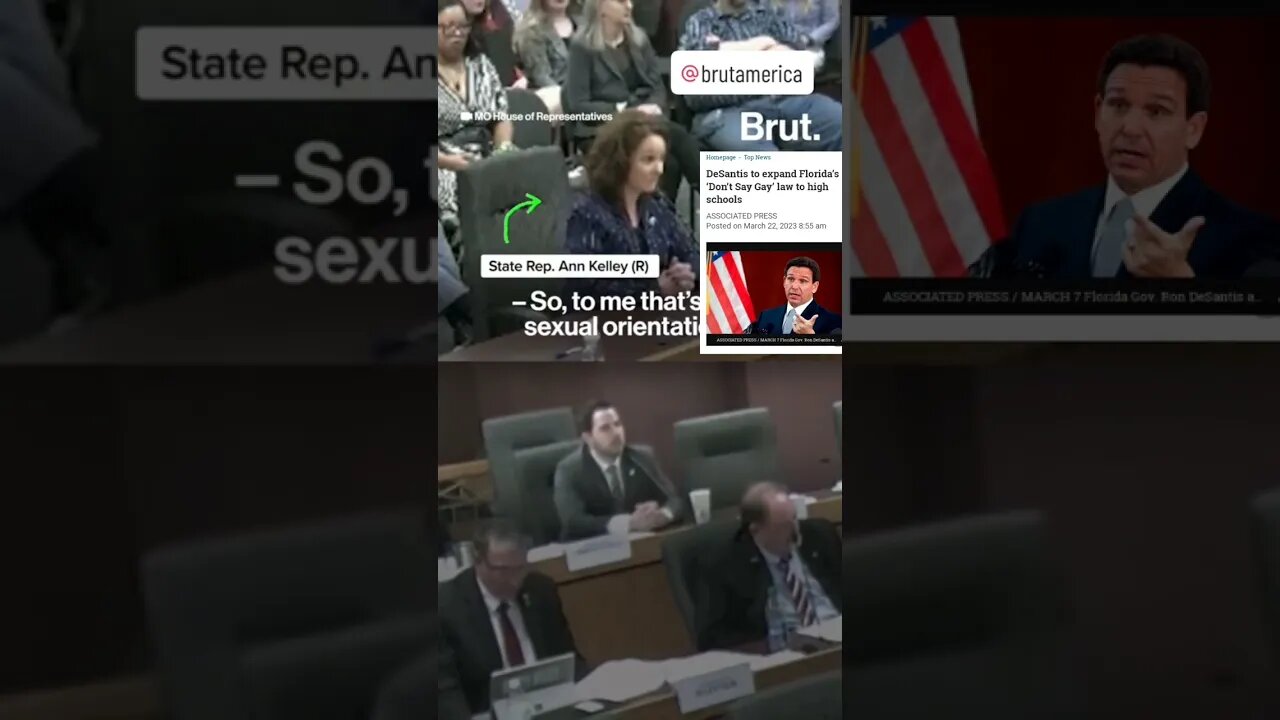 "Don't Say Gay" Type Bill Issues in 60 Seconds