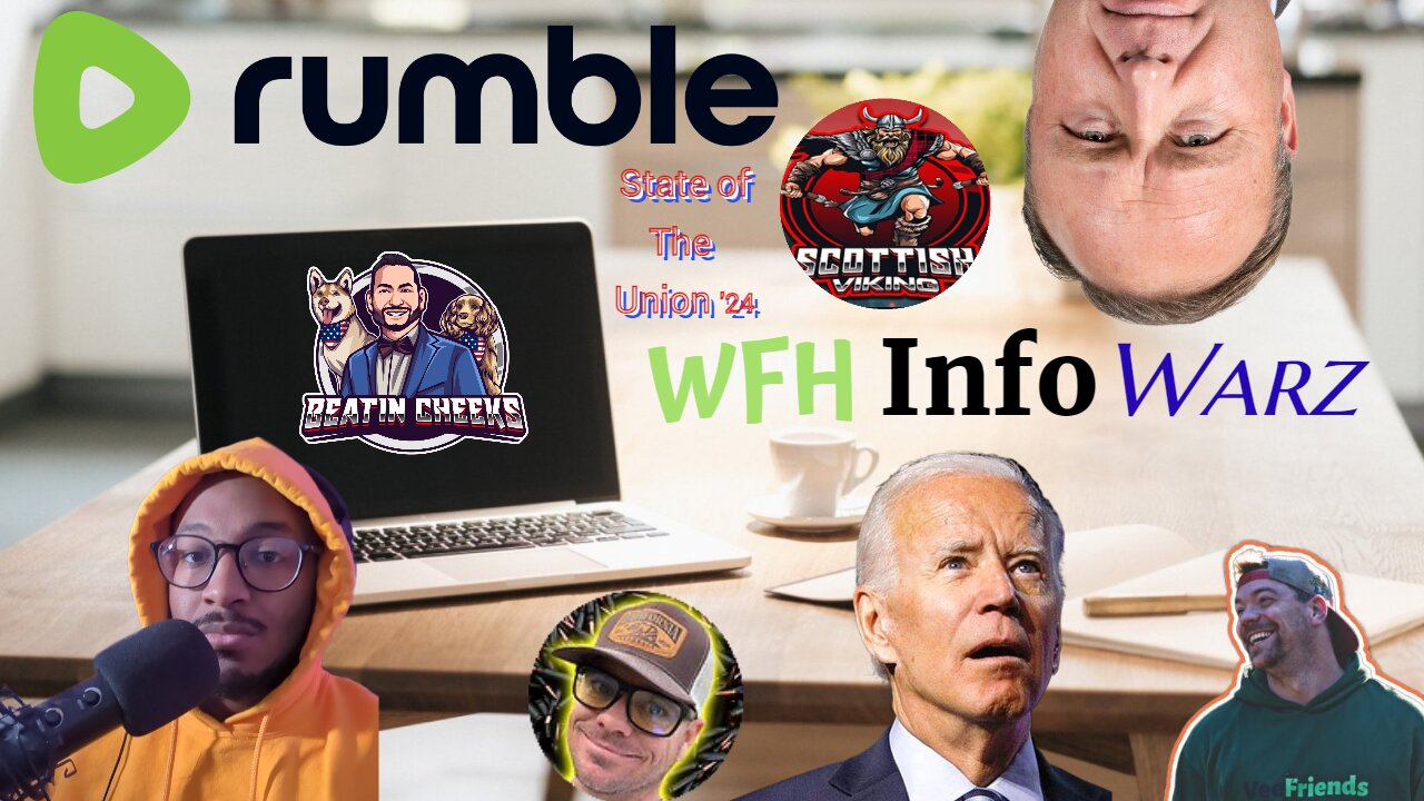 WFH InfoWARZ SOTU Watch Party Edition (18+) ft. PudgeTV, BLM, R3KONTEK, Beatin Cheeks