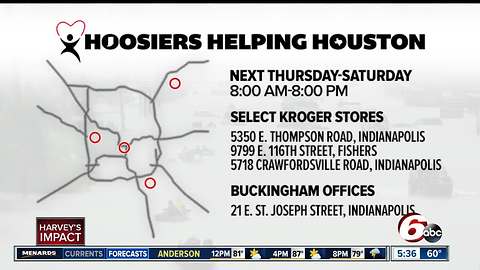 Hoosiers Helping Houston: Help those in need after Harvey disaster