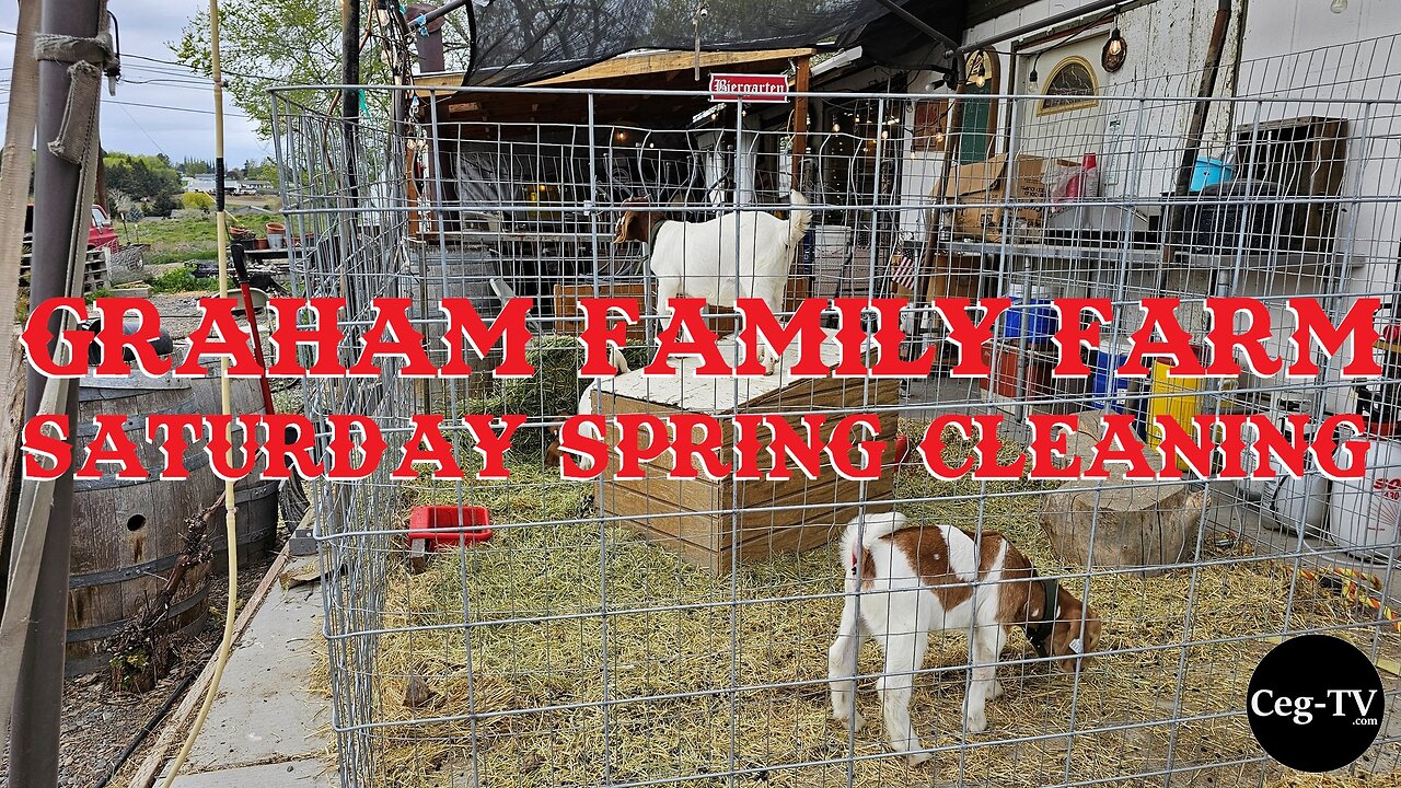 Graham Family Farm: Saturday Spring Cleaning