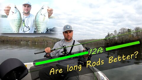 Are LONG Crappie Rods better for Crappie Fishing? (Watts Bar Lake ep.3)
