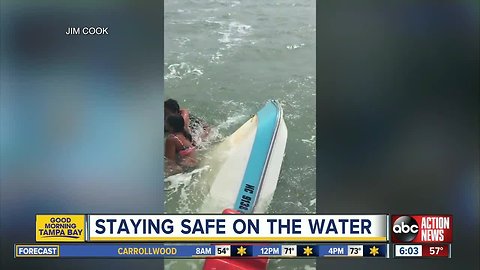 FWC issues warning after boat capsizes with no life jackets