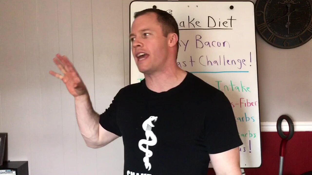 MAINSTREAM KETOGENIC DIET PROTOCOL BUSTED! - 30 DAY BACON DRY FAST CHALLENGE - DAY #4