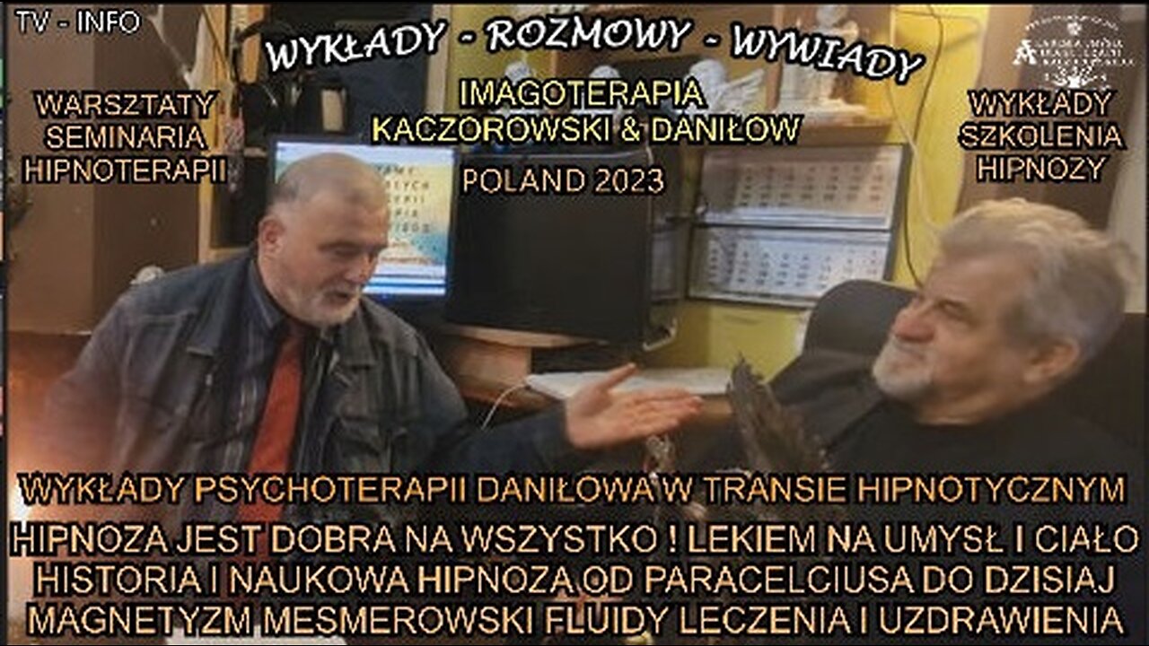 HIPNOZA JEST DOBRA NA WSZYSTKO! LEKIEM NA UMYSŁ I CIAŁO HISTORIA I NAUKOWA HIPNOZA OD PARACELCIUSZA DO DZISIAJ MAGNETYZM MESMEROWSKI FLUIDY LECZENIA I UZDRAWIANIA/WARSZTATY,WYKŁADY,SEMINARIA,SZKOLENIA,HIPNOTERAPII,HIPNOZY.WYKŁADY PSYCHOTERAPII DANIŁO