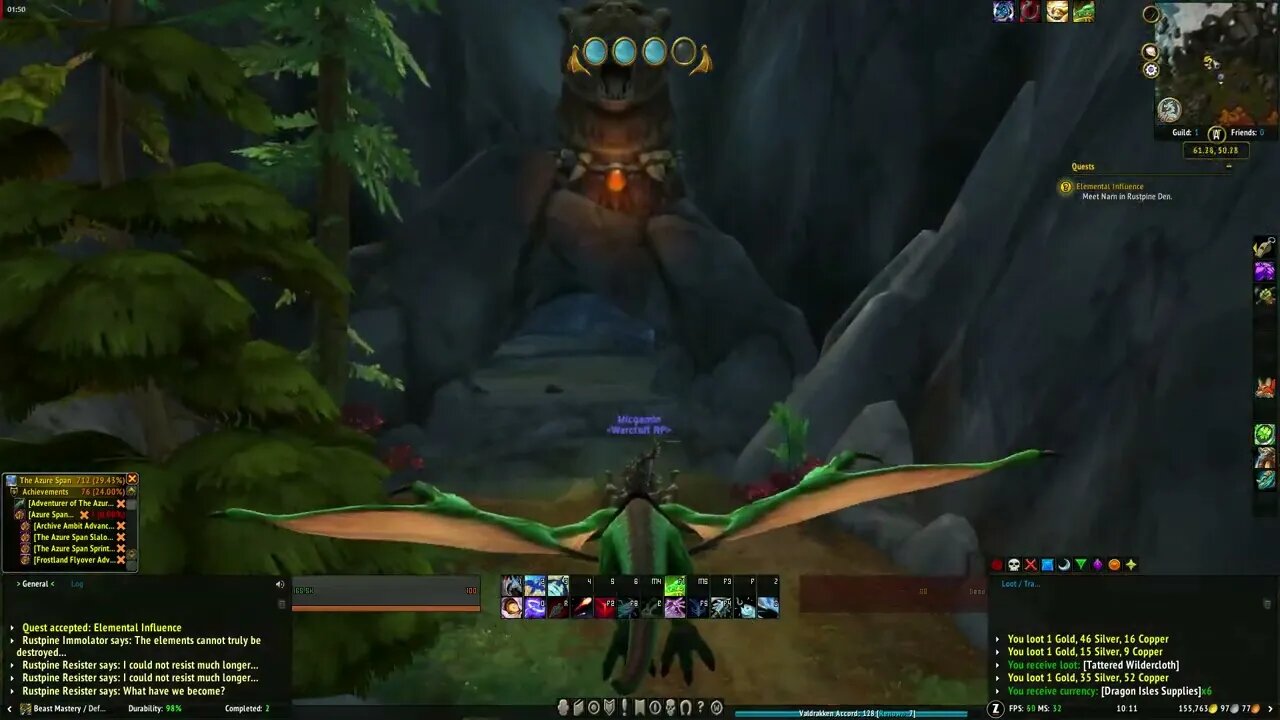 World of Warcraft Dragonflight Elemental Influence