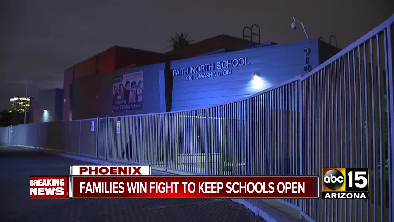 Board votes not to move forward with closure of three Phoenix schools