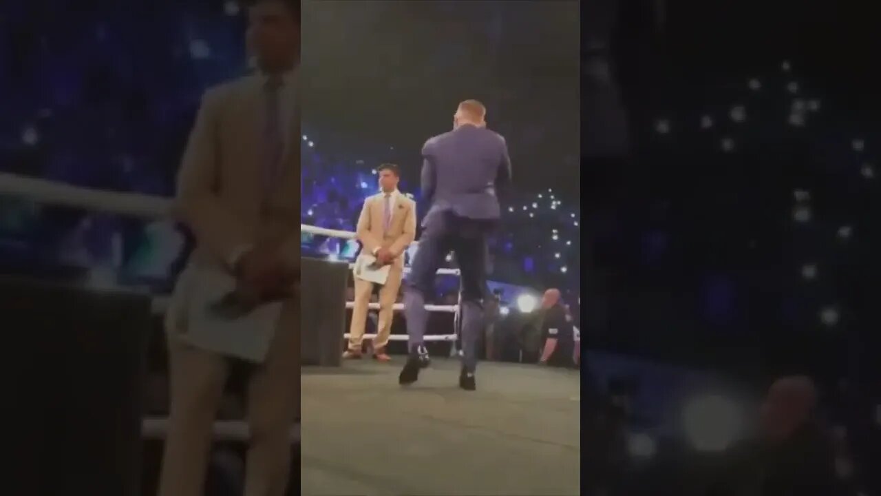 CONOR MCGREGOR DOES THE ALI SHUFFLE 1080p