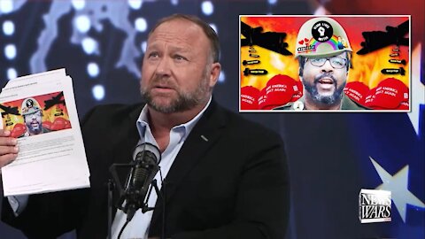 "This Will Blow You Away": Alex Jones Covers Revolver's Scoop on Biden's Race War Commissar