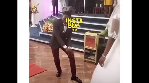 Excited groom becomes an internet sensation for his one-of-a-kind dance moves at his wedding