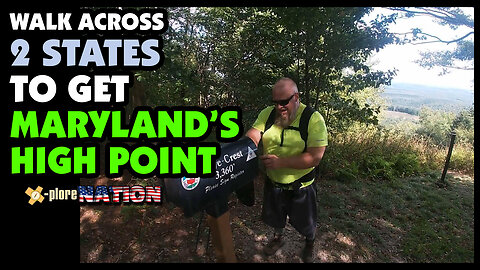 US State Highpointing: Hoye-Crest 3,360'(Backbone Mountain) the highest point in Maryland