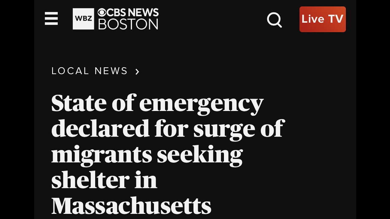 Massachusetts declares emergency on immigration, asks citizens to house them…