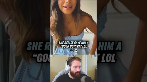 This girl could get this guy to do anything 😵‍💫