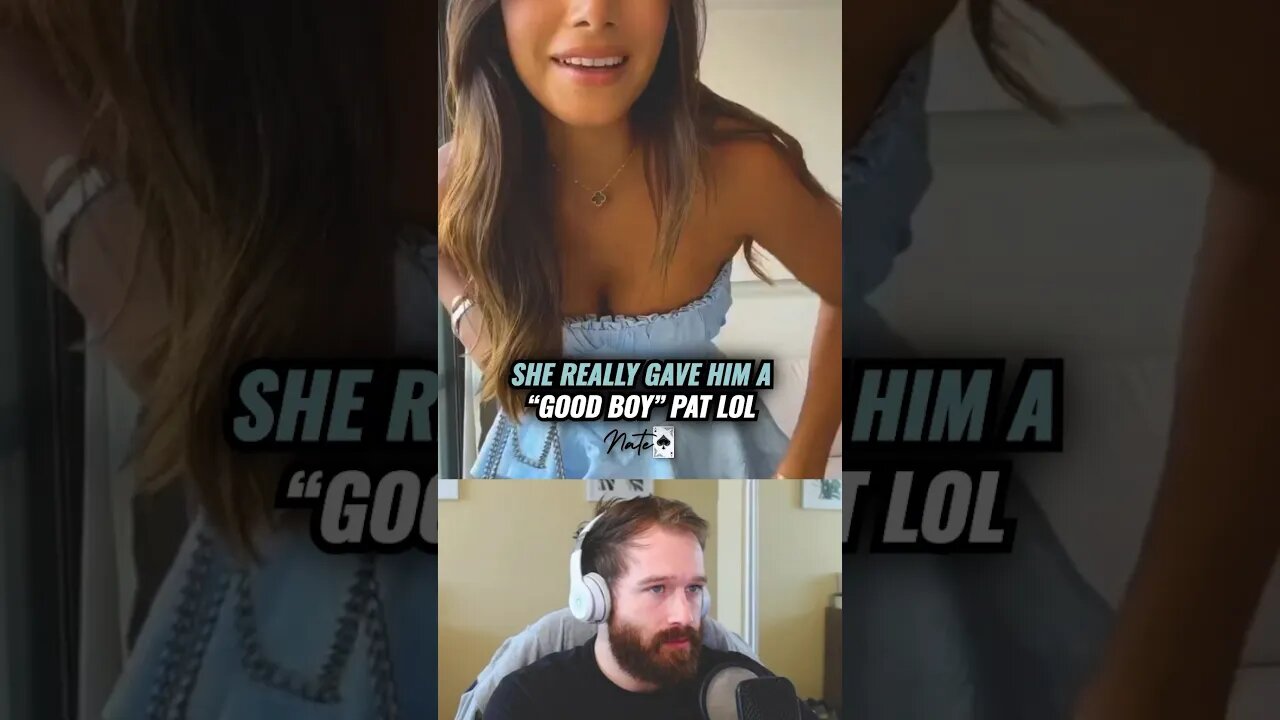 This girl could get this guy to do anything 😵💫