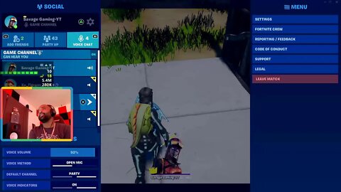 SAVAGE GAMING-YT LIVE FORTNITE