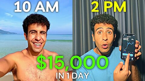 I made $15,000 in 24 hours | A day in the life of a Crypto YouTuber