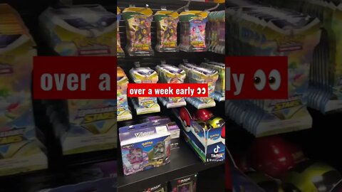 Gamestop put NEW Pokémon products out EARLY!