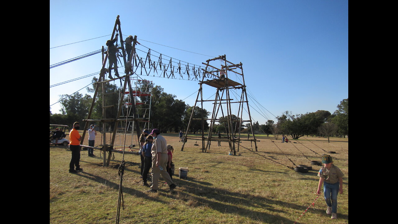 Scouts Pioneering project in South Africa, Time Lapse