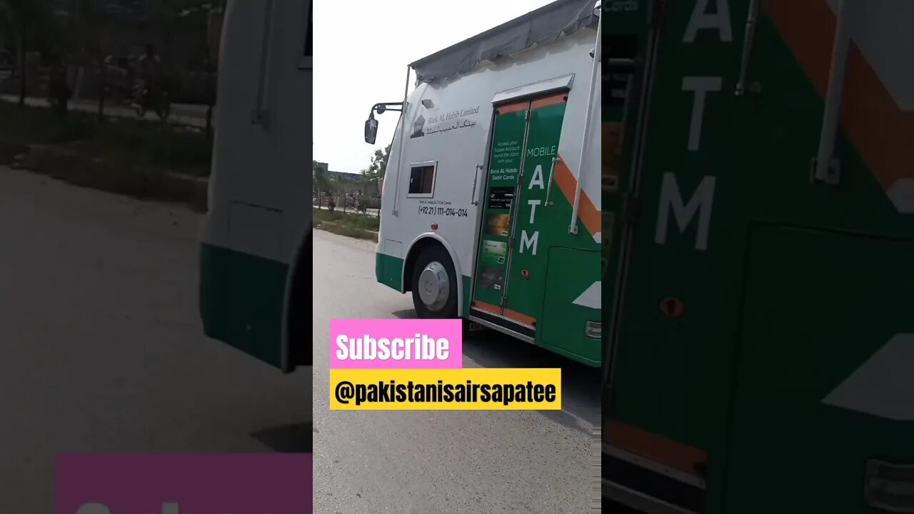 ATM ON WHEELS..... digital Pakistan #viralvideo #trendingshorts @pakistanisairsapatee