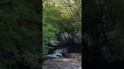 Allt Crunachgan greets Loch Treig Scotland