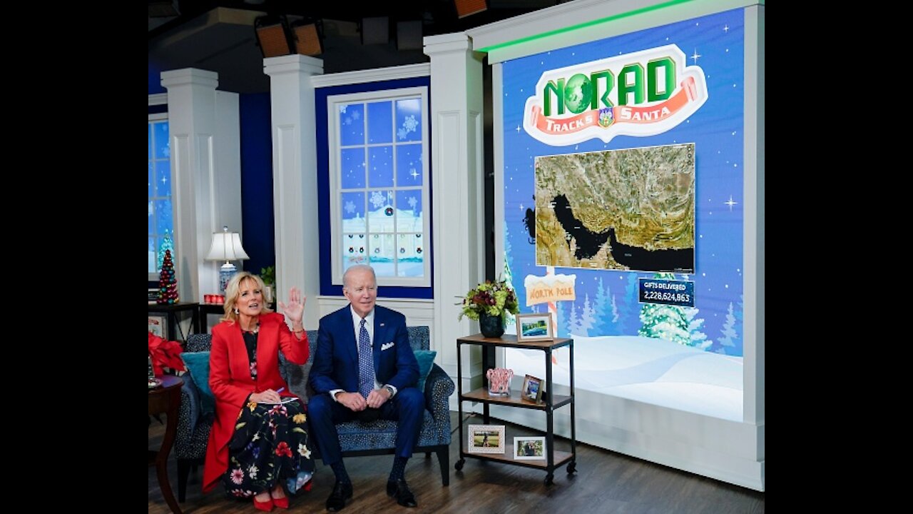 Biden Pranked on NORAD Santa-Tracking Call