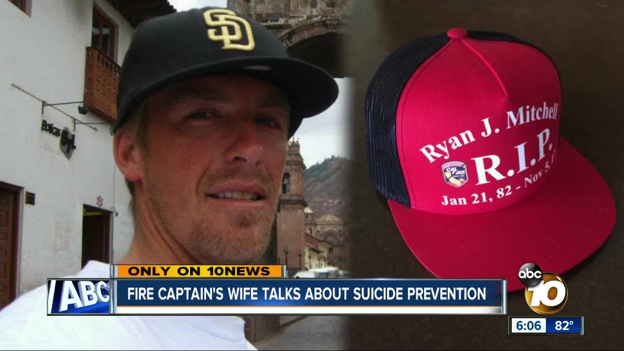CAL FIRE Captain's wife talks about suicide prevention