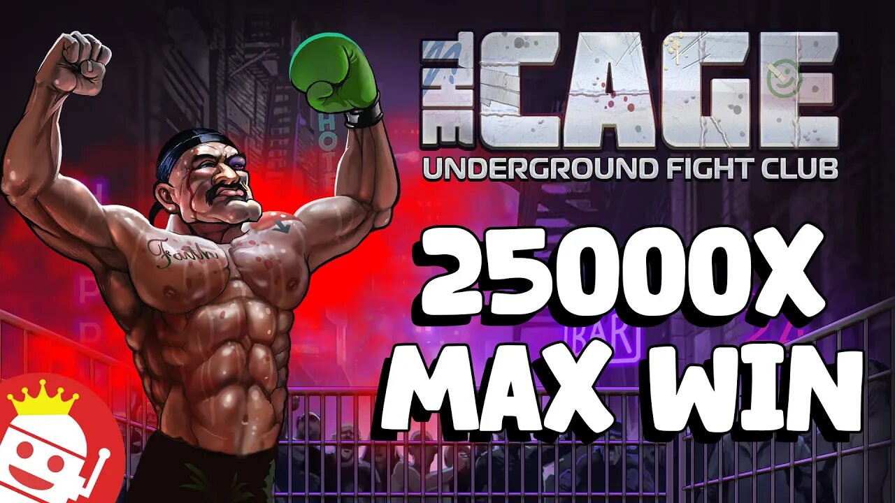 THE CAGE MAX WIN 🥊 25,000x MEGA WIN!