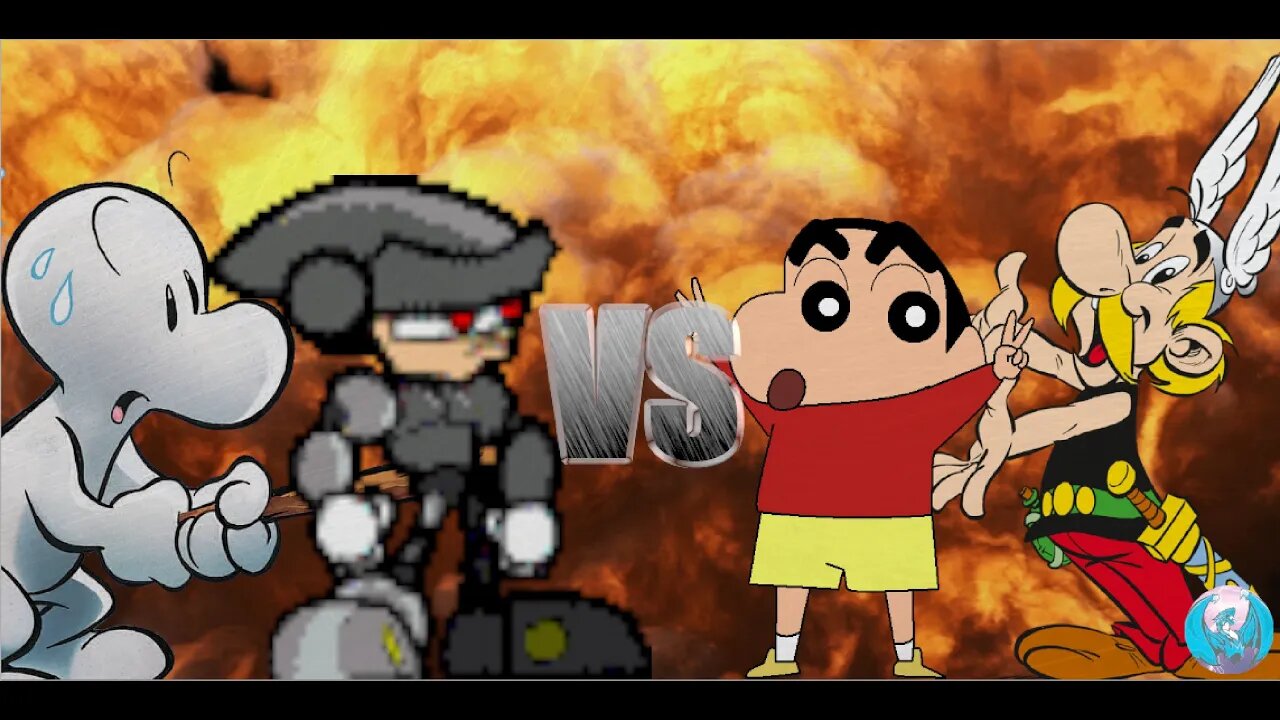 MUGEN - Request - Alloy + Fone Bone VS Shinchan + Asterix - See Description