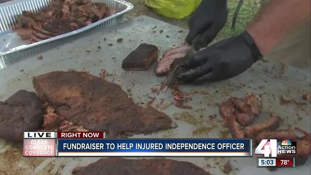 Fundraiser to help injured Independence officer