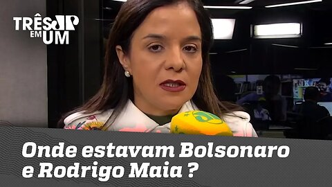Vera Magalhães: "Onde estavam Jair Bolsonaro e Rodrigo Maia nessa votação da farra fiscal?"