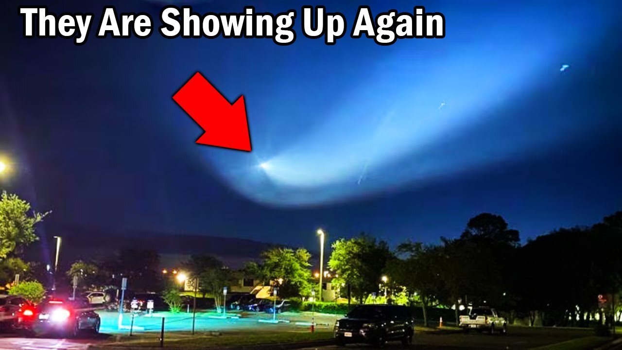 They Are Showing Up Again - "Something BIG Is Being Covered Up Right Now"