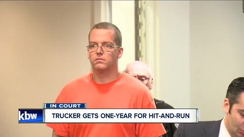 Canadian trucker sentenced to one-year for deadly hit-and-run
