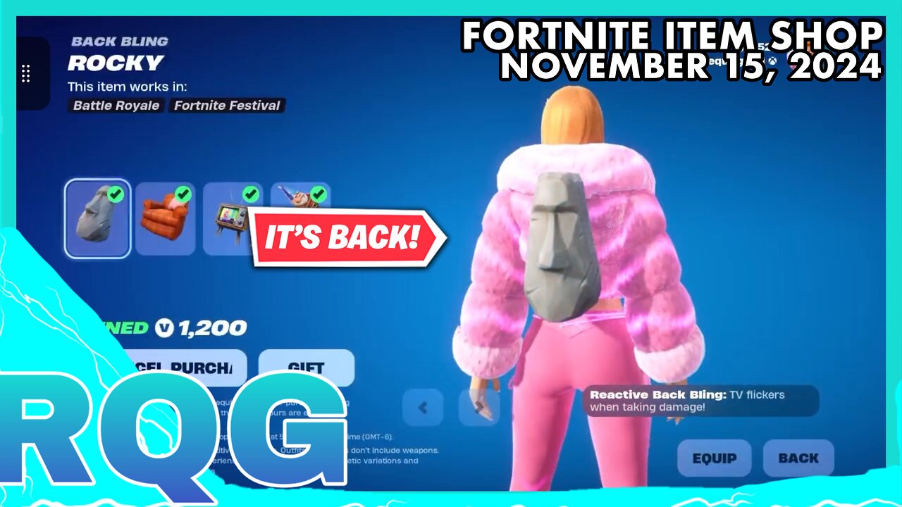 FORTNITE CLASSICS BUNDLE IS FINALLY BACK! NO TRAVIS TODAY:( FORTNITE ITEM SHOP (November 15, 2024)