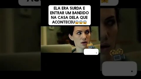 Ela era surda e entrou um bandido na casa dela olha o que aconteceu