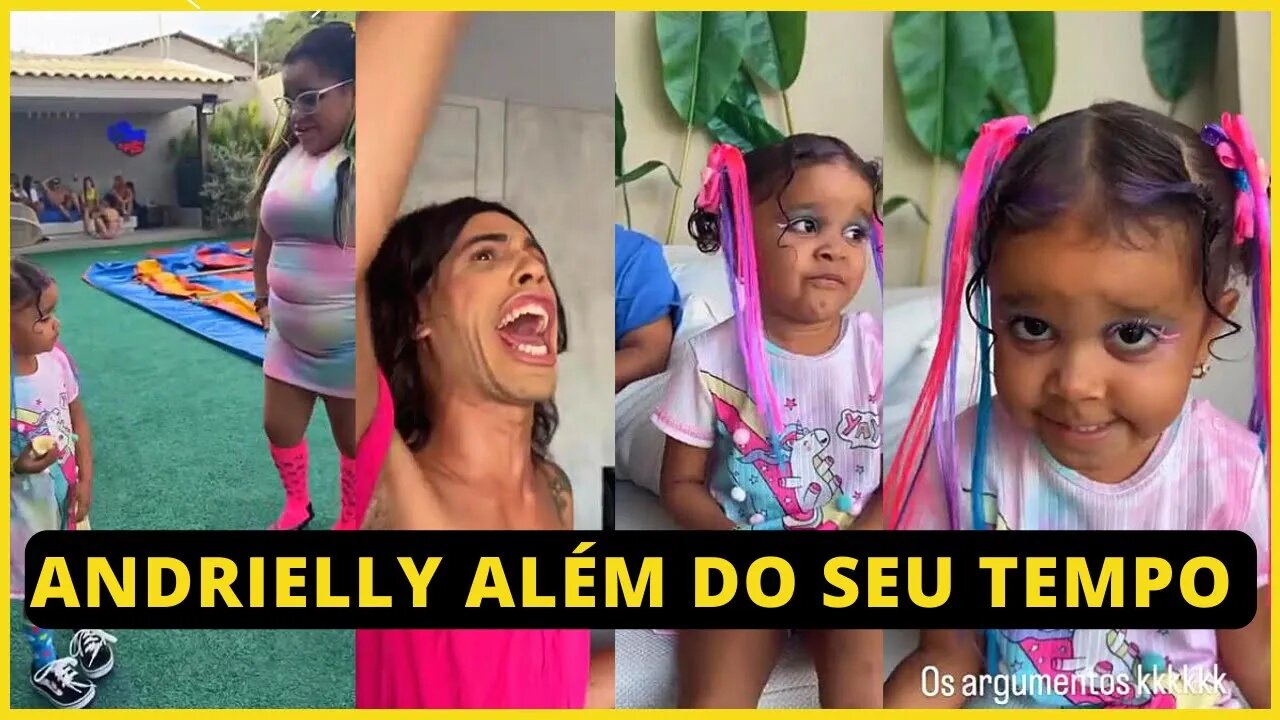 ANDRIELLY INCONFORMADA FALA VERDADES PRA CARLINHOS E LUCAS