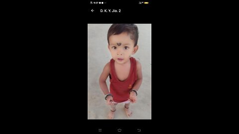 Indian baby run video