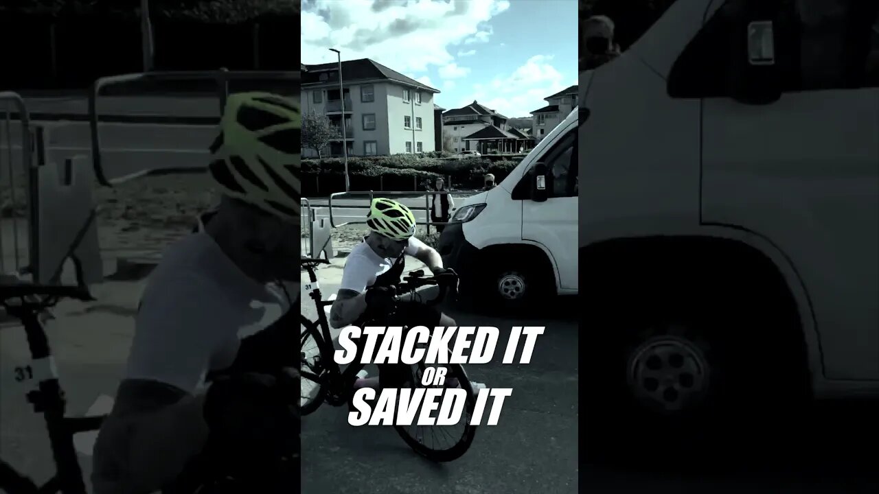 Beginner Triathlete Transition FAIL or SAVE? #shorts