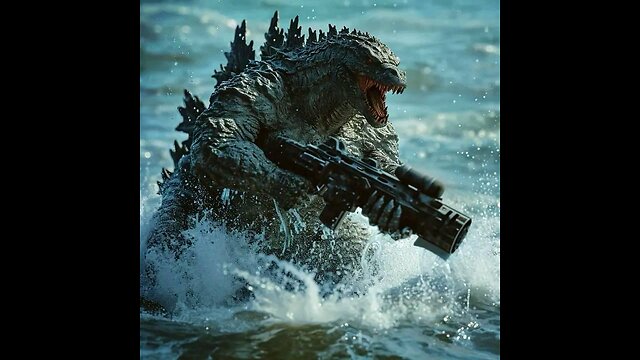 Godzilla If He Went Straight Bullets