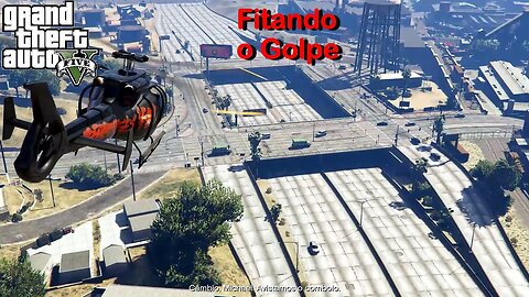 Fitando o Golpe - GTA 5 - Surveying the Score - na AMD Radeon RX 580 8GB GDDR5 256bits