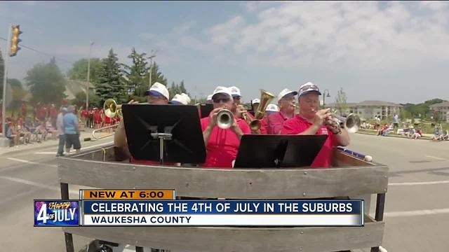 Citizens show their patriotism at local parades